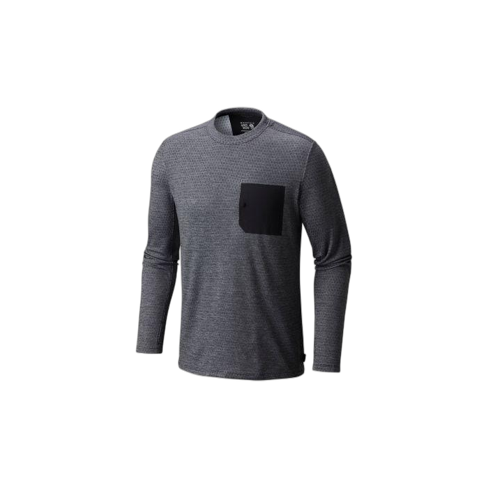 Bluza MHW Mainframe Crew Long Sleeve Shirt OM0671 /  szary