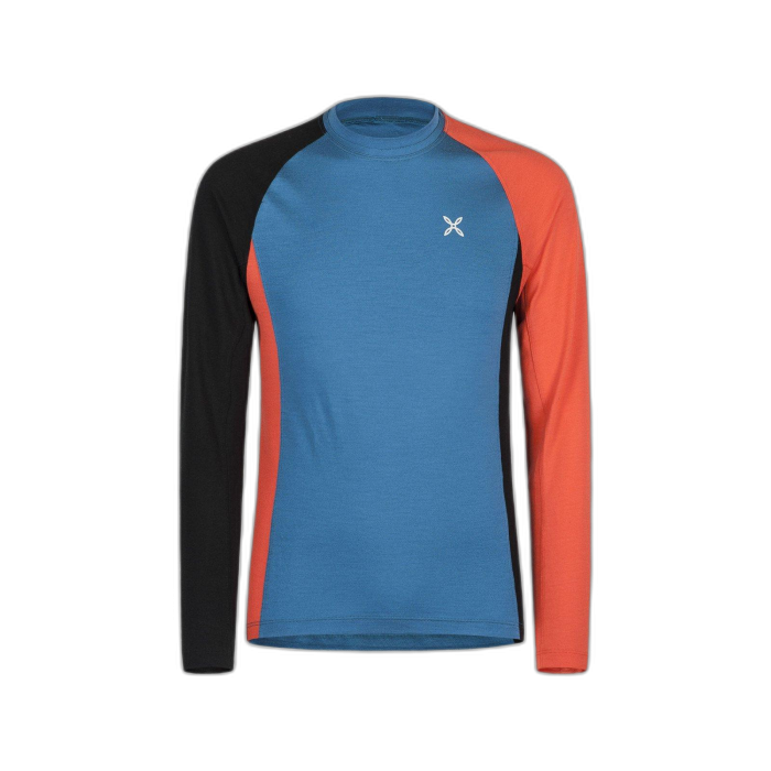Bluza MONTURA Merino Neck /  niebieski