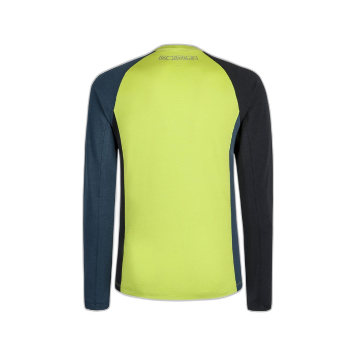 Bluza MONTURA Merino Neck / 4786 l.green/a.blue