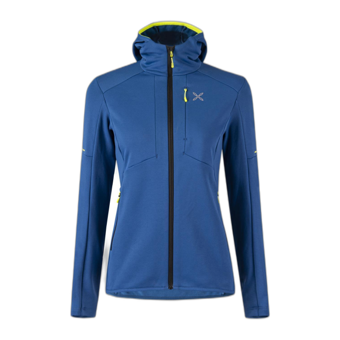 Bluza MONTURA W Smooth / 8770F d.blue/yellow