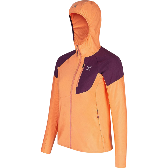Bluza MONTURA W Spitze Hooded / 35414 melon/w.red