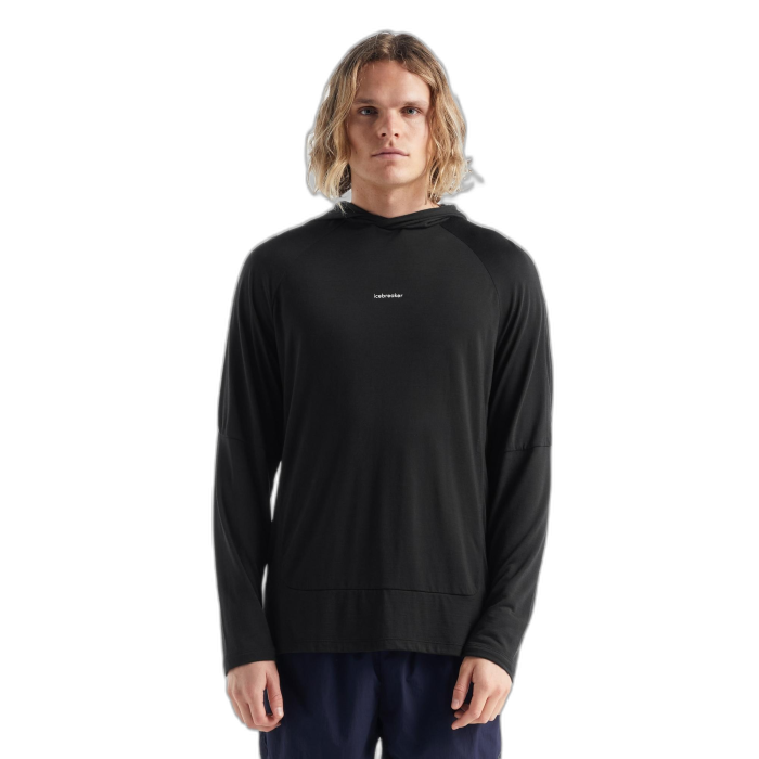 Bluza męska ICEBREAKER Cool-Lite LS HD A56EU / 001 black