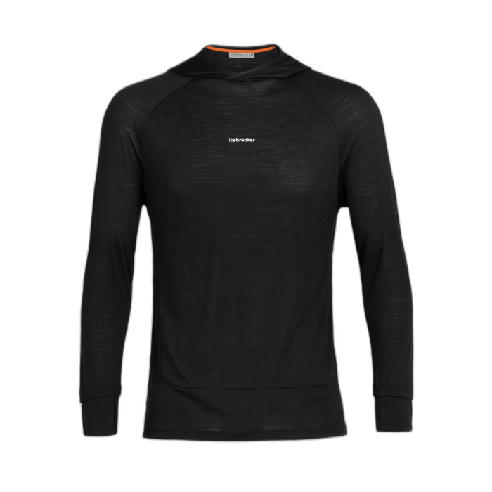 Bluza męska ICEBREAKER Cool-Lite LS HD A56EU / 001 black