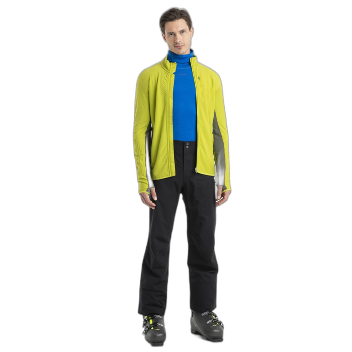 Bluza męska ICEBREAKER Descender FZ 104853 / 867 bio lime