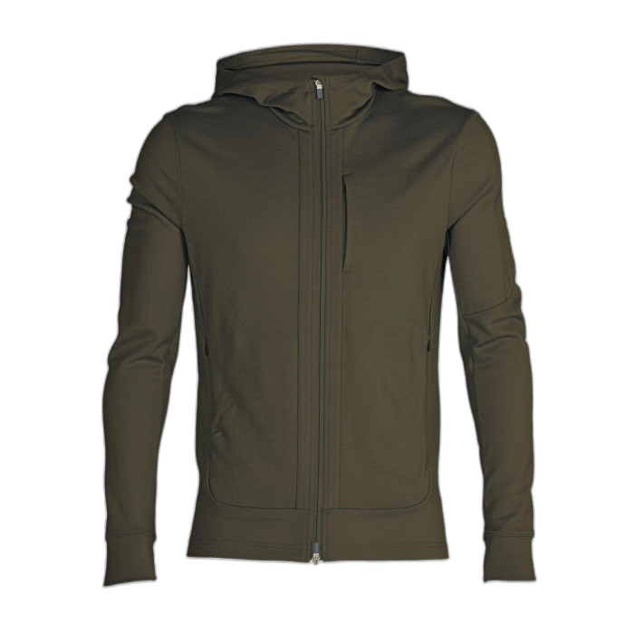 Bluza męska ICEBREAKER Quantum 3 HD 0A59JX /  zielony