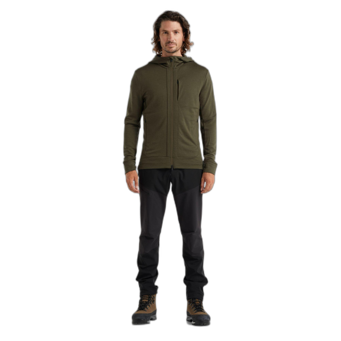 Bluza męska ICEBREAKER Quantum 3 HD 0A59JX /  zielony