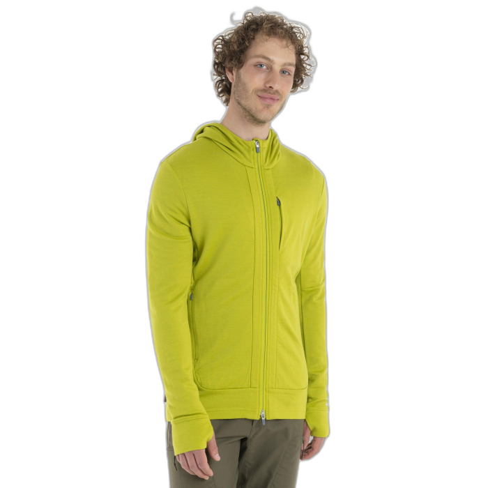 Bluza męska ICEBREAKER Quantum 3 HD 59JX / 868 bio lime