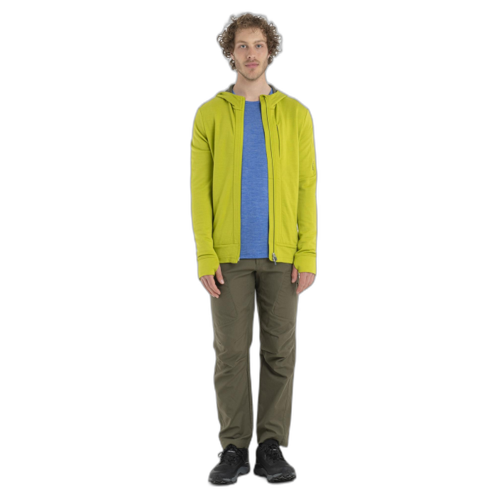 Bluza męska ICEBREAKER Quantum 3 HD 59JX / 868 bio lime