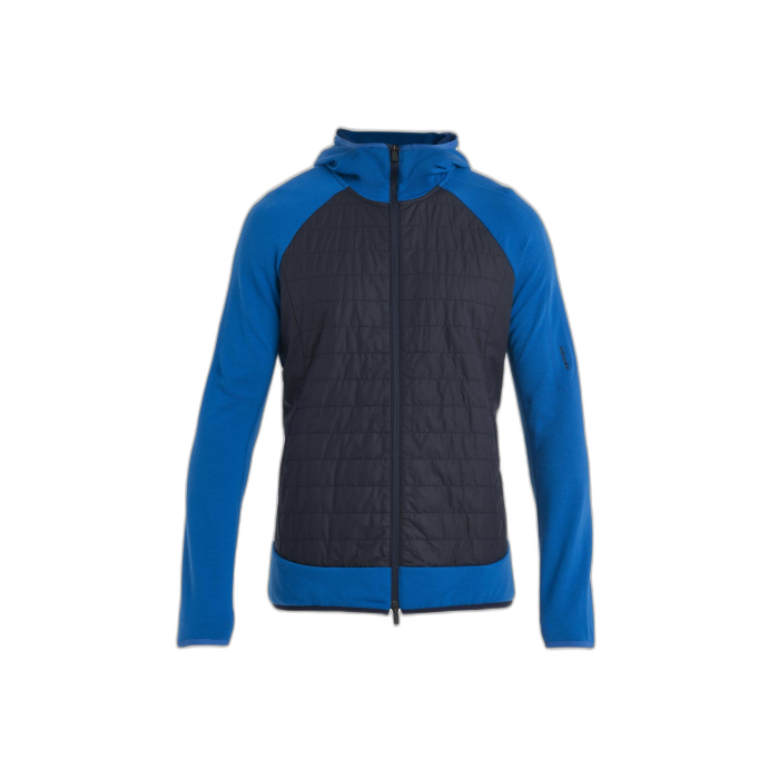 Bluza męska ICEBREAKER Quantum Hybrid FZ HD 56QP / A72 lazurite navy