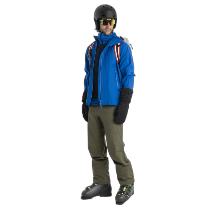 Bluza męska ICEBREAKER Quantum Hybrid FZ HD 56QP / A72 lazurite navy
