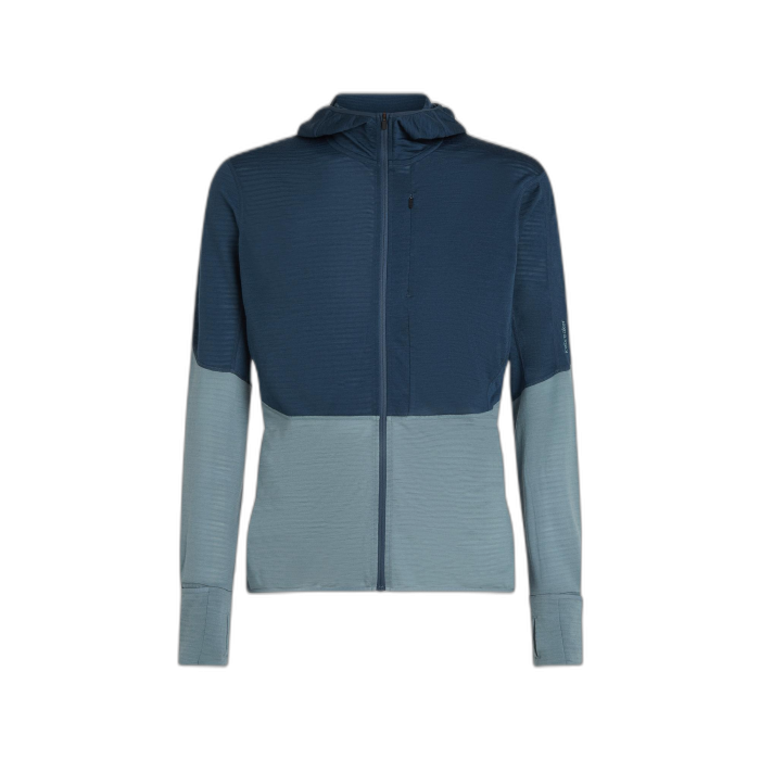 Bluza męska ICEBREAKER Real Fleece Descender FZ 56VZ / 0C4 abyss