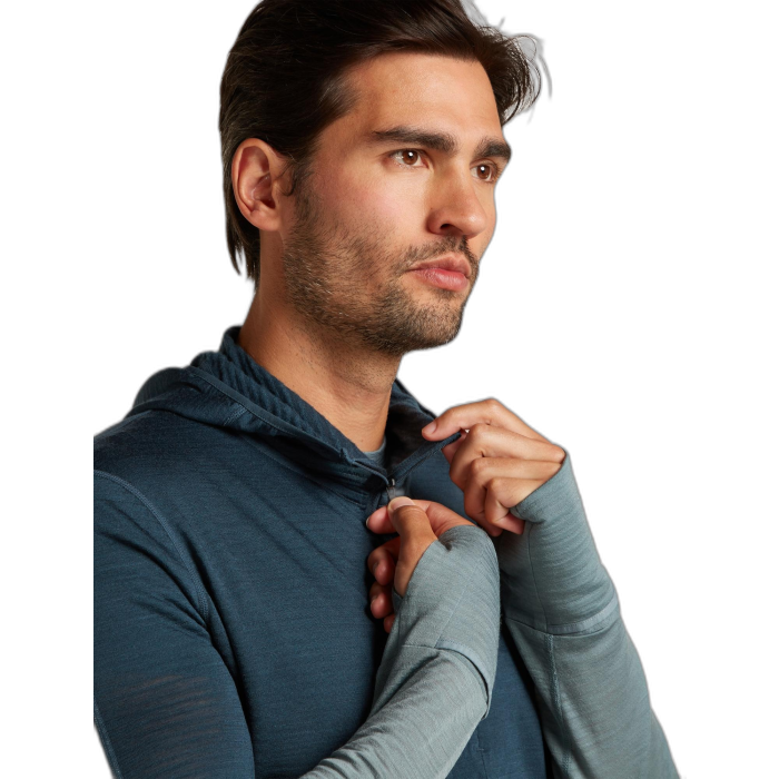 Bluza męska ICEBREAKER Real Fleece Descender FZ 56VZ / 0C4 abyss
