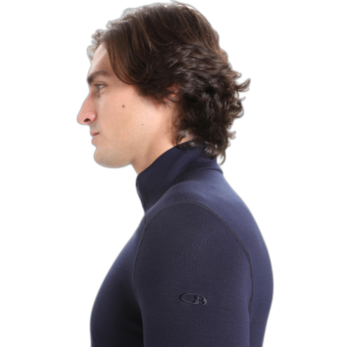 Bluza męska ICEBREAKER Tech 260 HZ 104372 / 401 -midnight navy