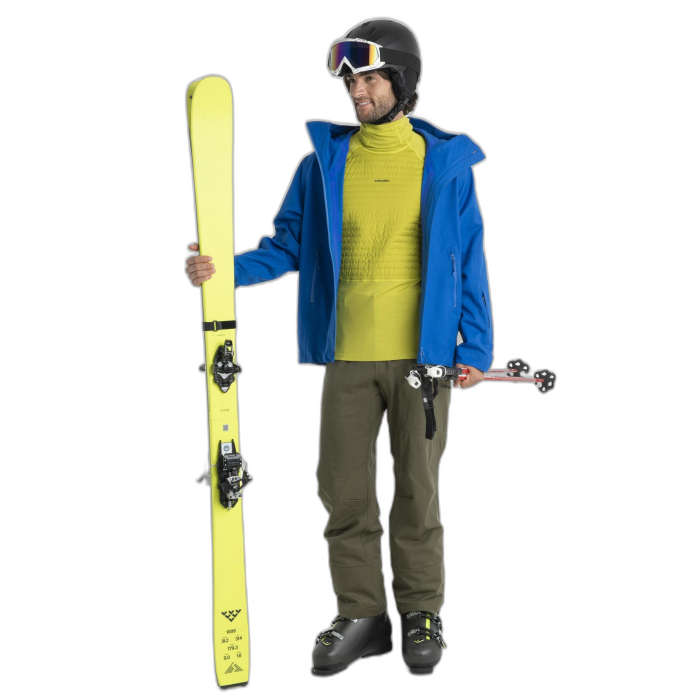 Bluza męska ICEBREAKER ZoneKnit Insulate HD 56GR / 864 bio lime
