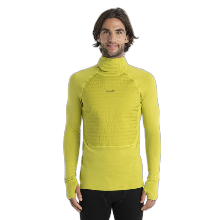 Bluza męska ICEBREAKER ZoneKnit Insulate HD 56GR / 864 bio lime