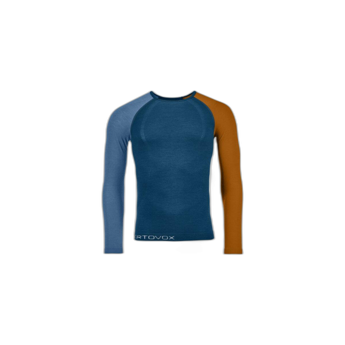 Bluza męska ORTOVOX 120 Comp Ls / petrol blue