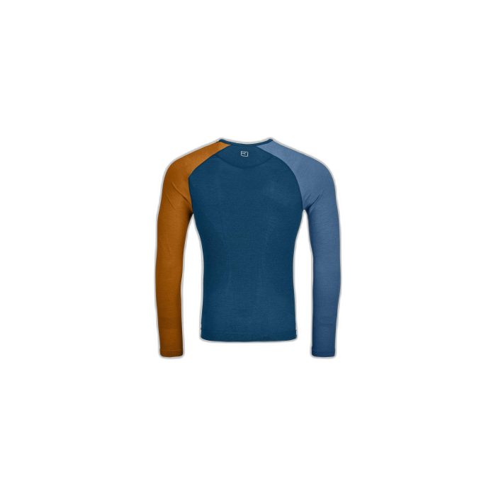 Bluza męska ORTOVOX 120 Comp Ls / petrol blue