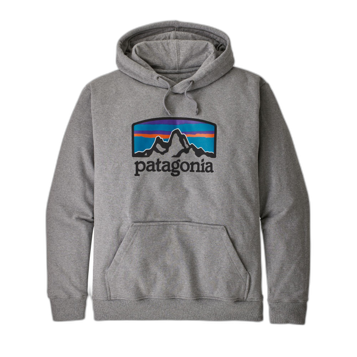 Bluza męska PATAGONIA Fitz Roy Horizon Uprisal HD /  szary