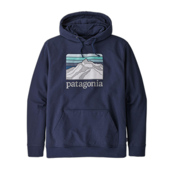 Bluza męska PATAGONIA Line Logo Uprisal Hoody /  granatowy