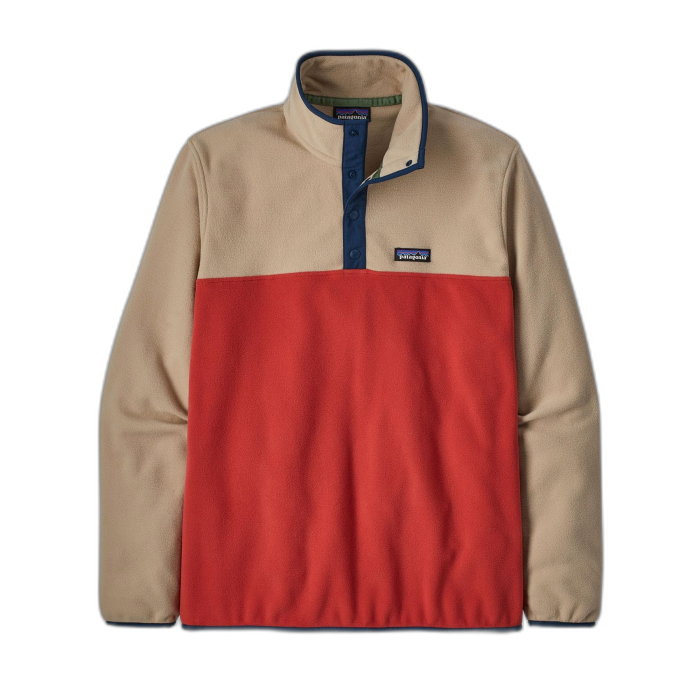 Bluza męska PATAGONIA Micro D Snap-T P/O / SUMR sumac red