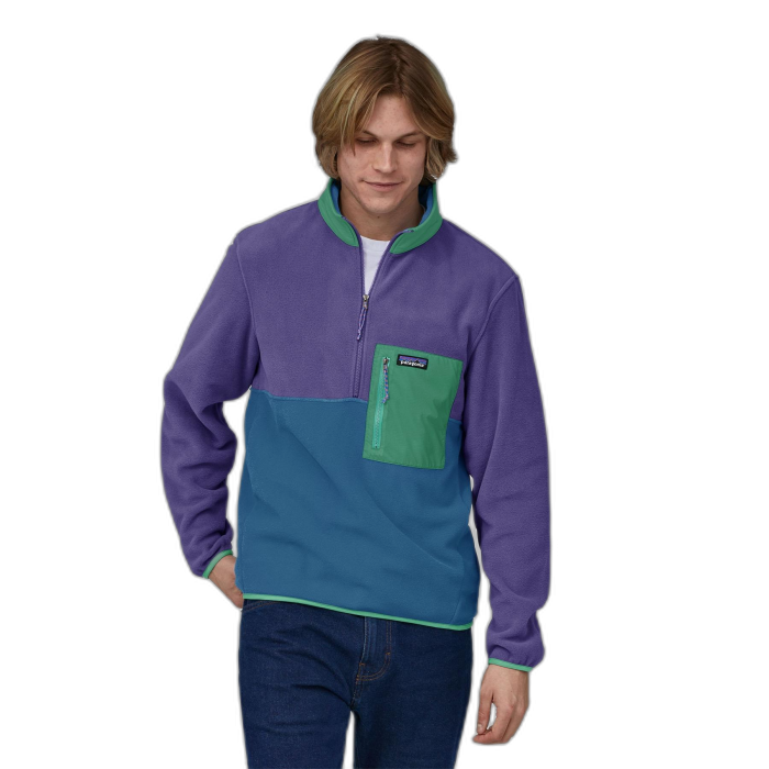 Bluza męska PATAGONIA Microdini HZ / BYBL bayou blue