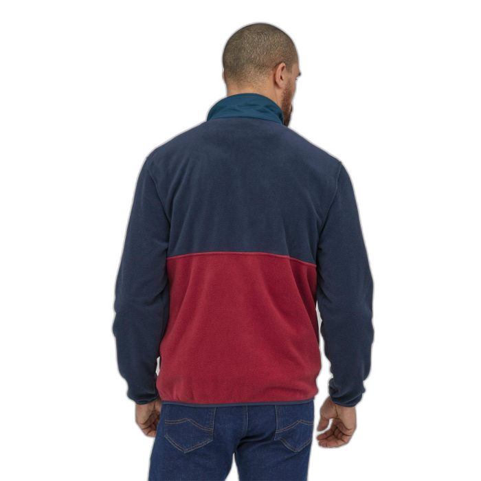 Bluza męska PATAGONIA Microdini HZ / WAX wax red