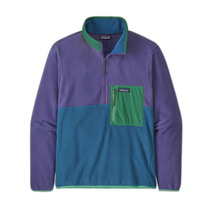 Bluza męska PATAGONIA Microdini HZ / BYBL bayou blue