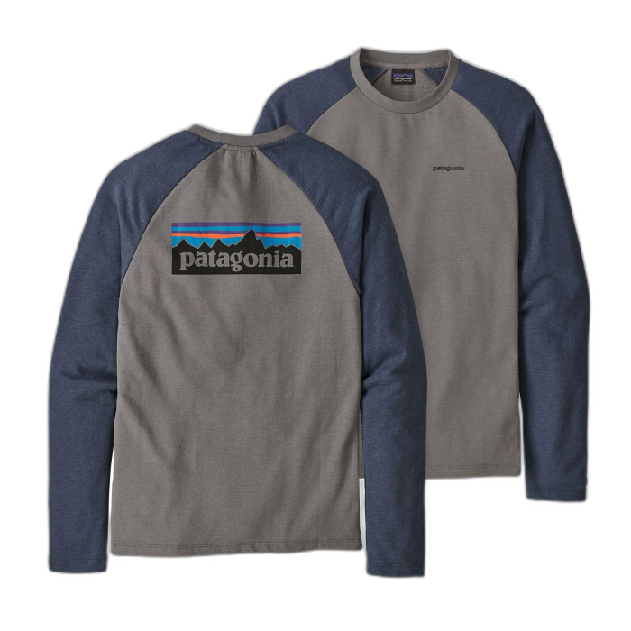 Bluza męska PATAGONIA P-6 Logo LW L/S /  wielokolorowy
