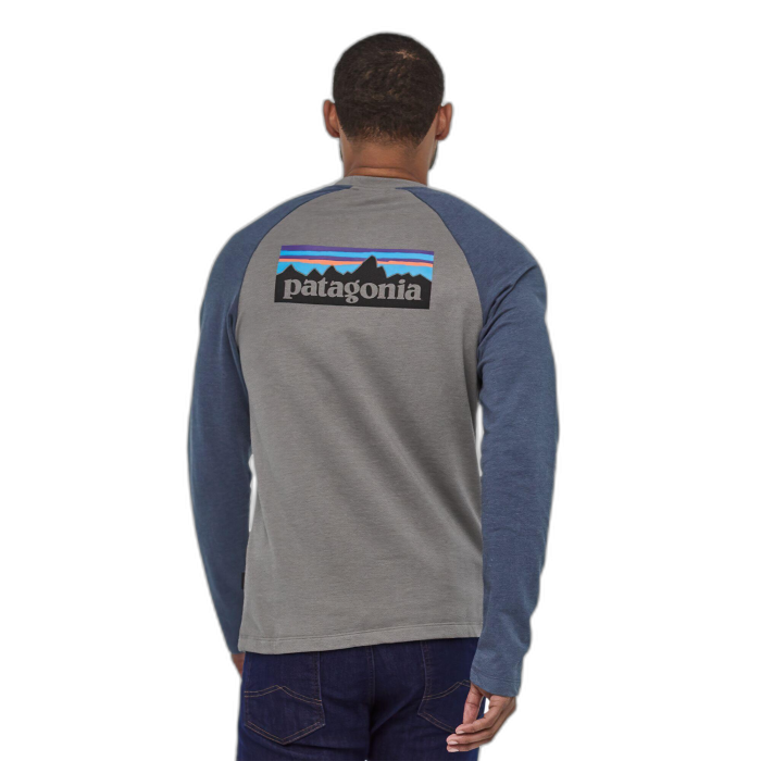 Bluza męska PATAGONIA P-6 Logo LW L/S /  wielokolorowy