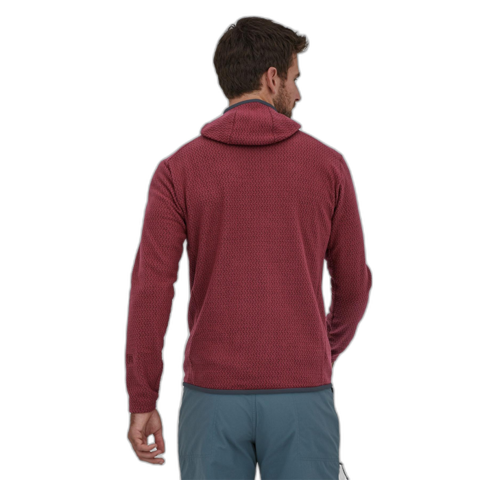 Bluza męska PATAGONIA R1 Air FZ HD / SEQR sequoia red