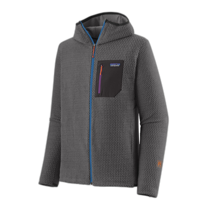 Bluza męska PATAGONIA R1 Air FZ HD / FGE forge grey