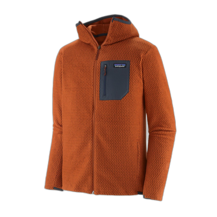 Bluza męska PATAGONIA R1 Air FZ HD / SARU sandhill rust