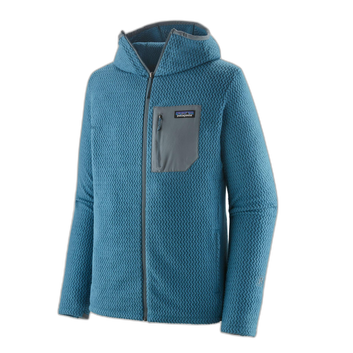 Bluza męska PATAGONIA R1 Air FZ HD / WAVB wavy blue