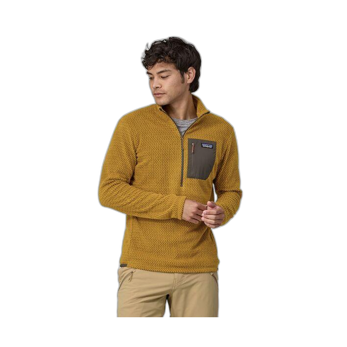 Bluza męska PATAGONIA R1 Air HZ / CSMD cosmic gold