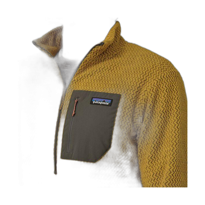 Bluza męska PATAGONIA R1 Air HZ / CSMD cosmic gold