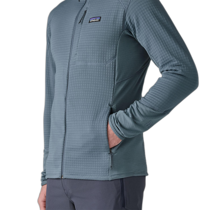 Bluza męska PATAGONIA R1 FZ / UTB utility blue