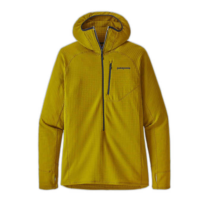 Bluza męska PATAGONIA R1 Hoody /  żółty