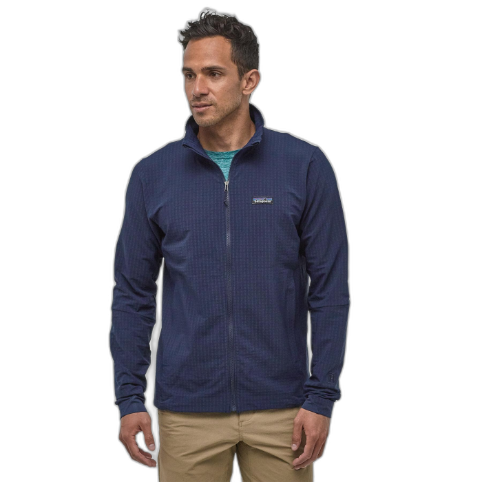 Bluza męska PATAGONIA R1 Tech Face FZ /  granatowy