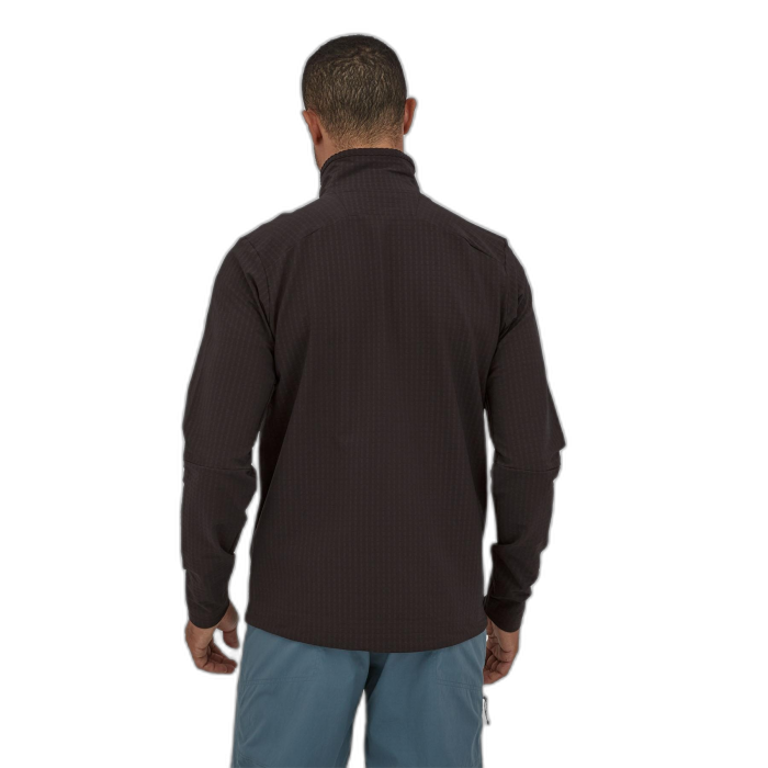 Bluza męska PATAGONIA R1 Tech Face FZ  / BLK czarny