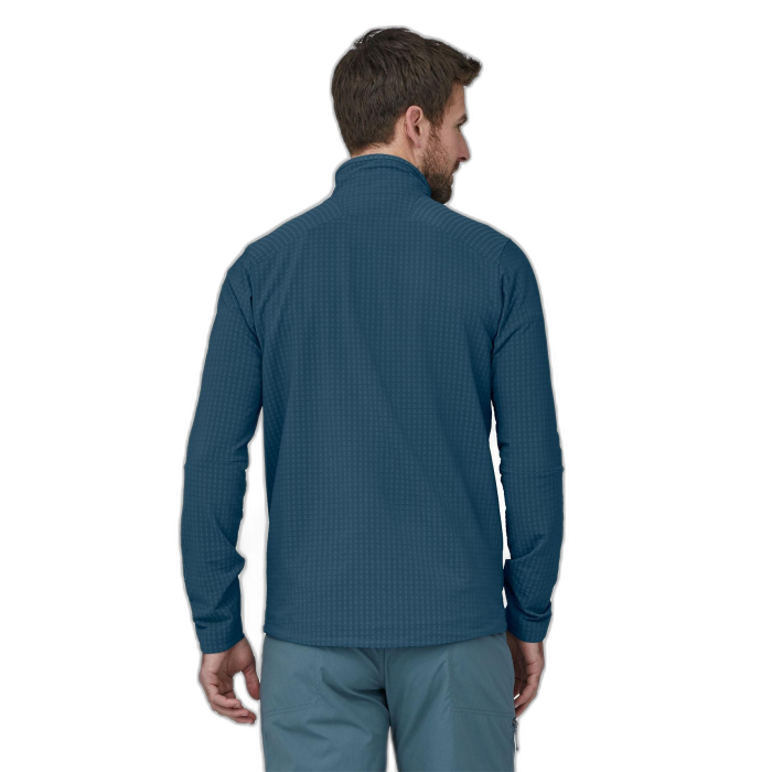 Bluza męska PATAGONIA R1 Tech Face FZ  / WAVB wavy blue