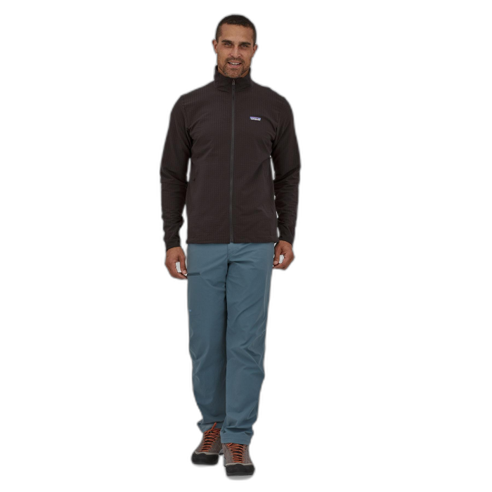 Bluza męska PATAGONIA R1 Tech Face FZ  / BLK czarny