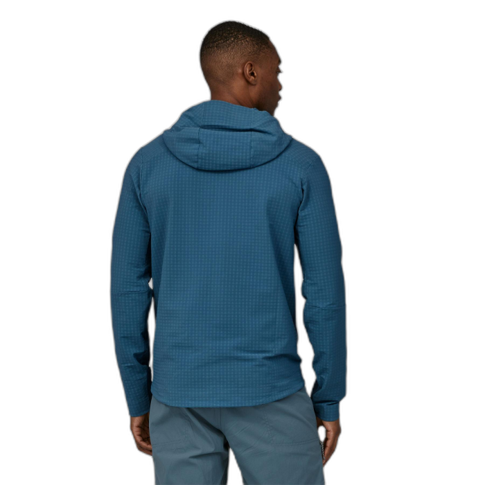 Bluza męska PATAGONIA R1 Tech Face FZ HD / WAVB wavy blue