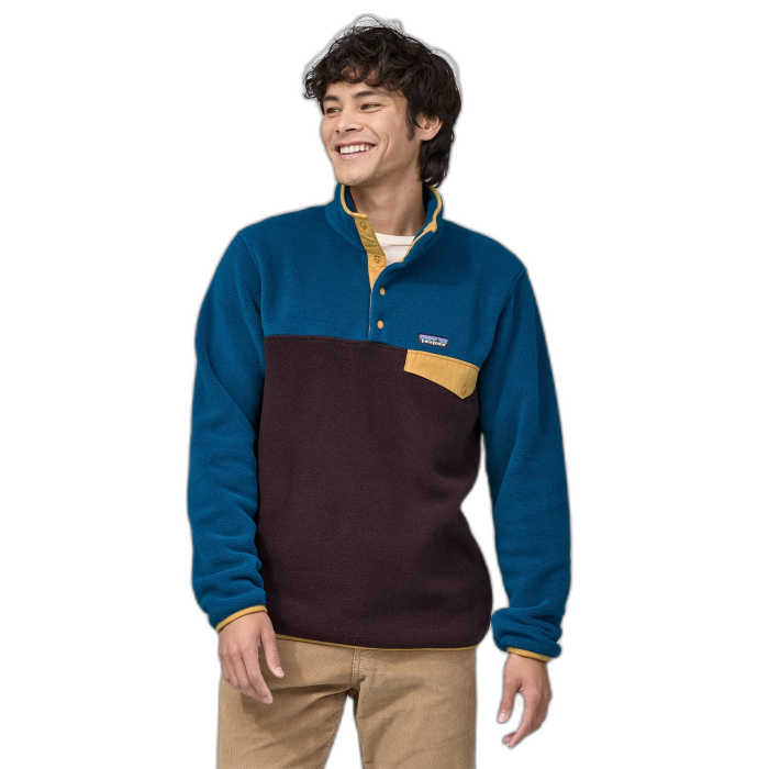 Bluza męska PATAGONIA Synchilla LW P/O / OBPL obsidian plum