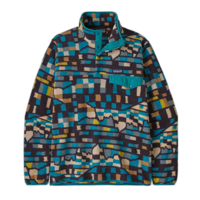 Bluza męska PATAGONIA Synchilla LW P/O / FPBE patchwork blue
