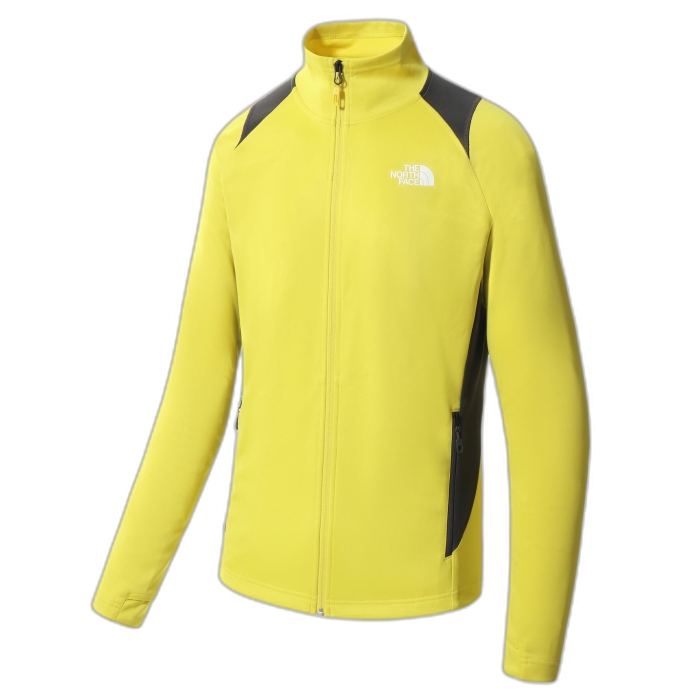 Bluza męska THE NORTH FACE  Atletic Outdoor MId FZ / W8B acid yellow