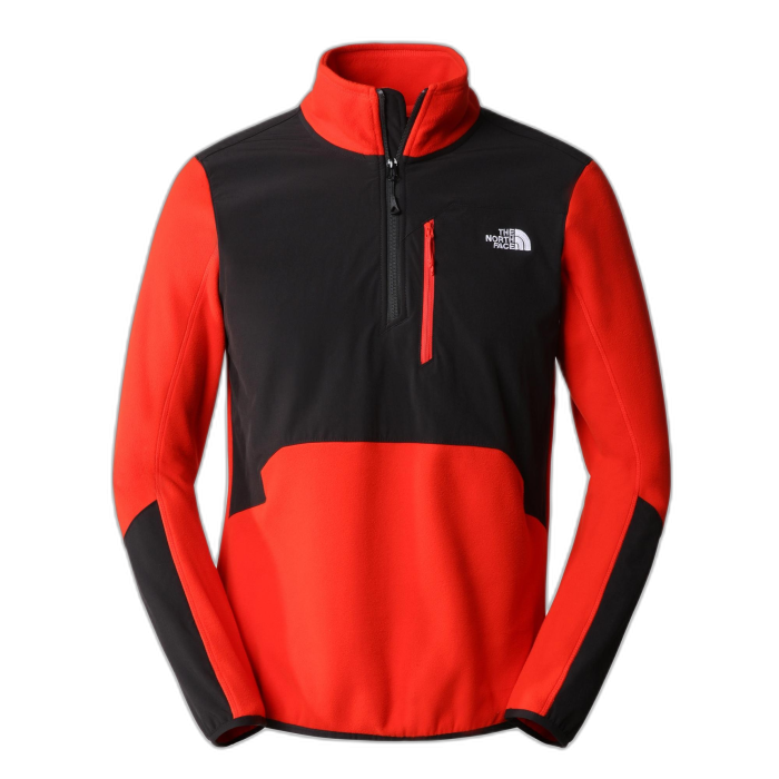 Bluza męska THE NORTH FACE Glacier PRO 100 HZ / WU5 fiery red/black