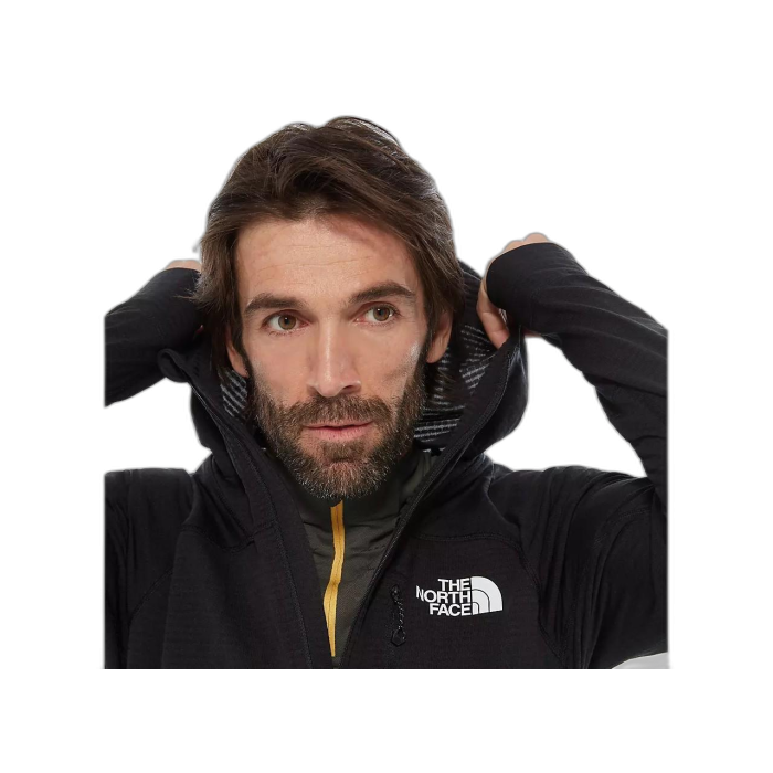 Bluza męska THE NORTH FACE Summit Series L2 Powergrid Hoodie /  czarny