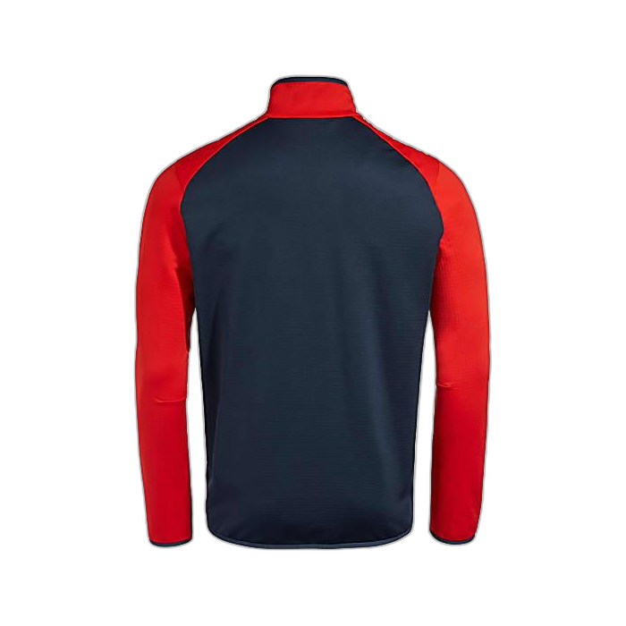 Bluza męska VAUDE Back Bowl Fleece  /  czerwony