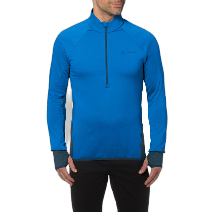 Bluza męska VAUDE Livigno HZ /  niebieski