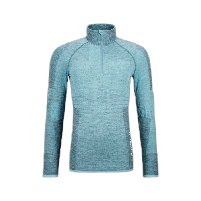 Bluza ORTOVOX damska 230 Competition Zip / ice waterfall